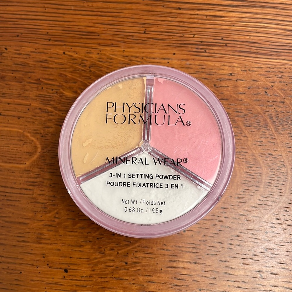 Physicians Formula 3-in-1 Setting Powder Mineral Wear